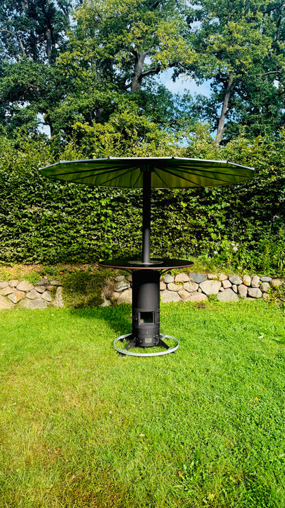 Beheizbarer Outdoor Stehtisch von Metallgut