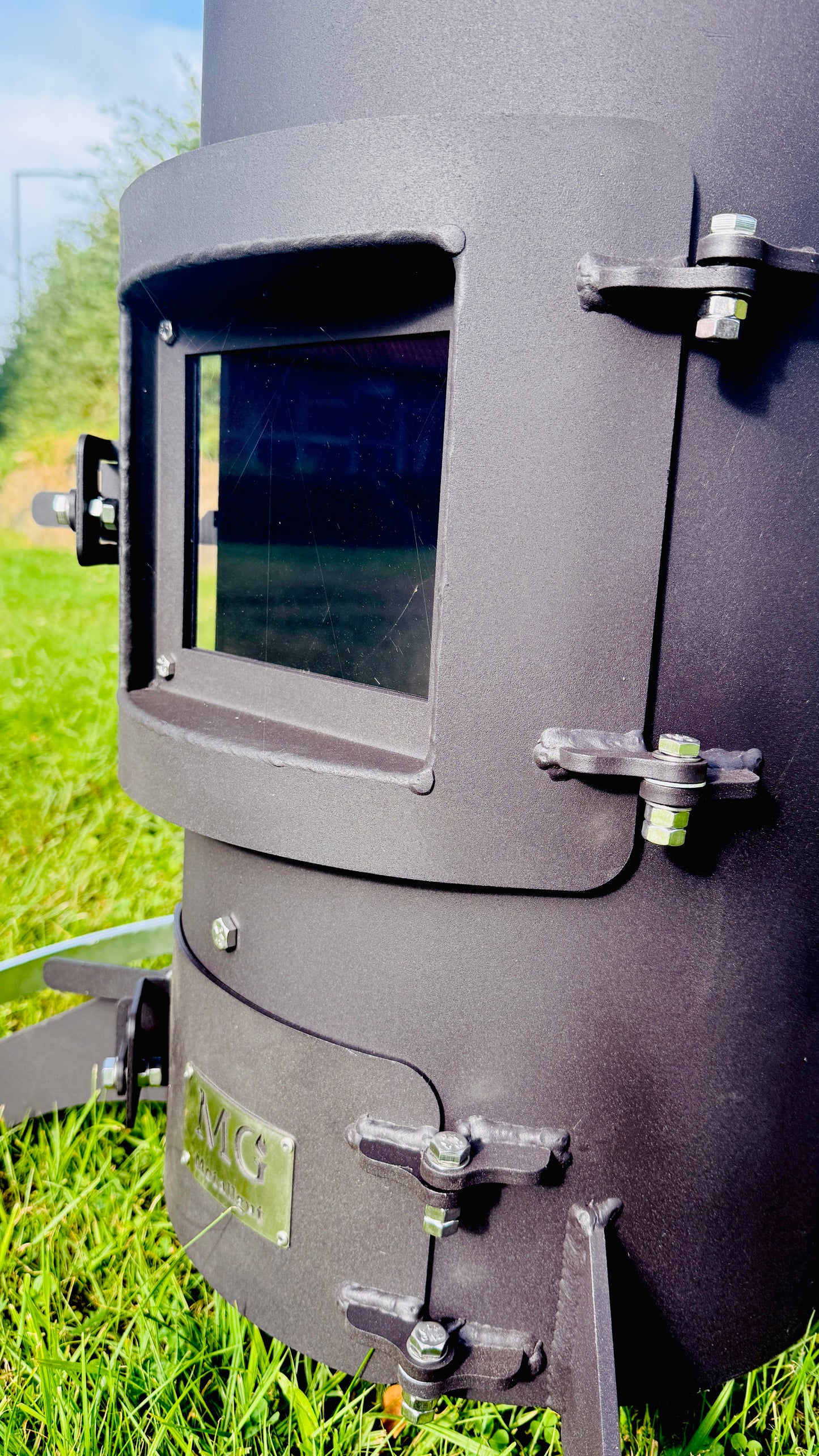 Beheizbarer Outdoor Stehtisch von Metallgut