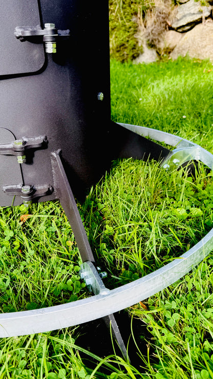 Beheizbarer Outdoor Stehtisch von Metallgut