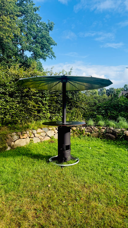 Beheizbarer Outdoor Stehtisch von Metallgut