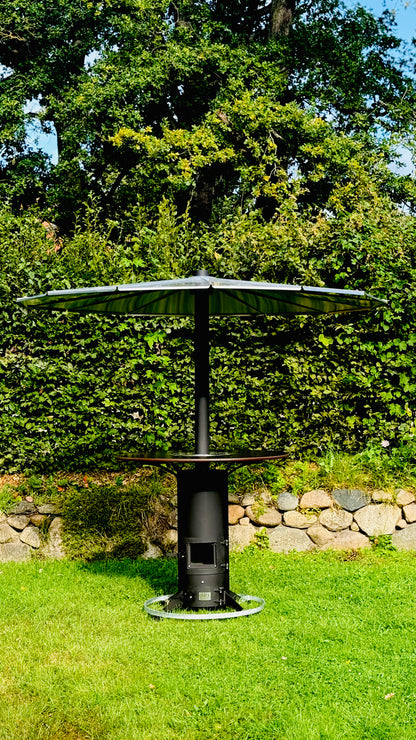 Beheizbarer Outdoor Stehtisch von Metallgut