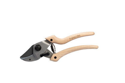 Original Löwe 7.107 Natural – Amboss-Gartenschere Professional Easy Cut