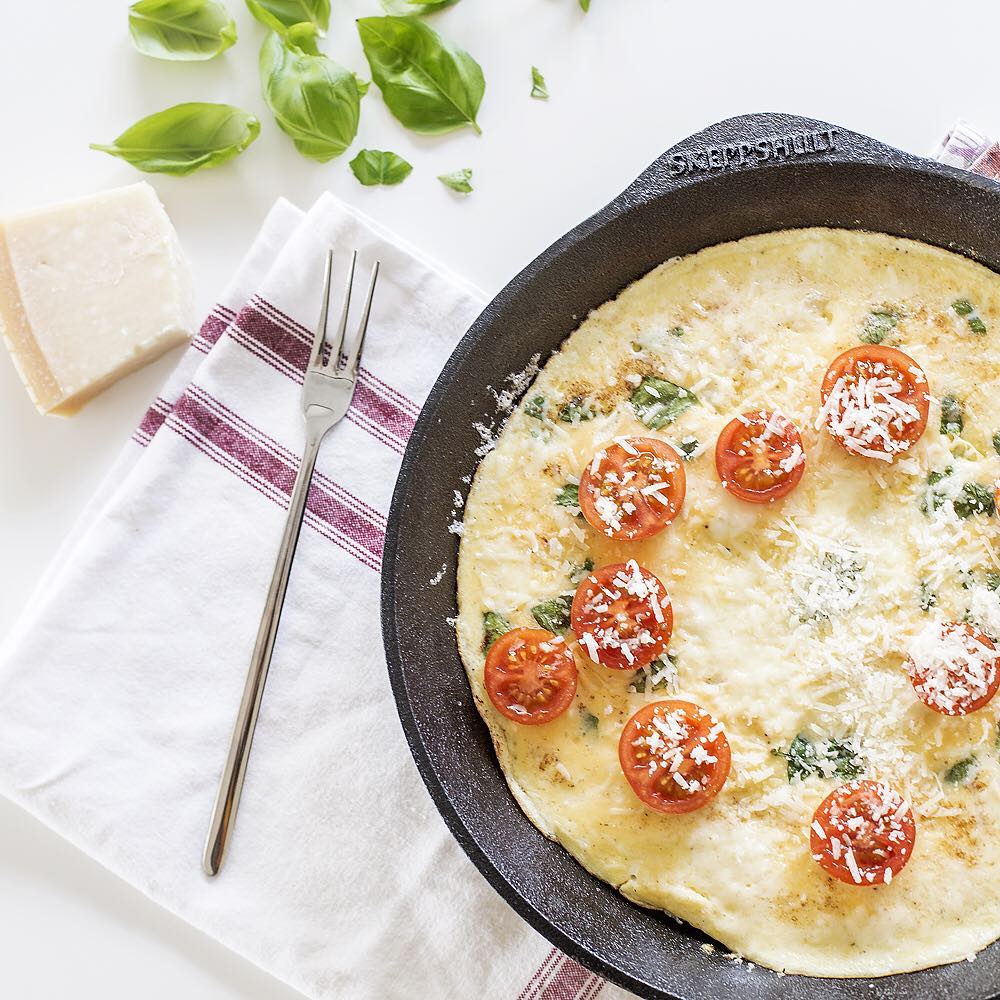 Gratinpfanne aus Gusseisen 22 cm mit zwei Griffen - Skeppshult