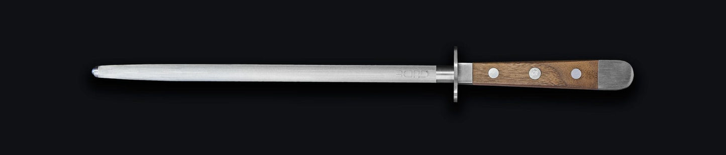 Güde Wetzstahl Alpha Walnuss (Klingenlänge 26 cm)