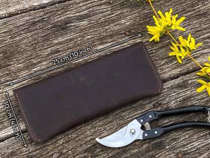 Floristen-Werkzeugkoffer aus Leder