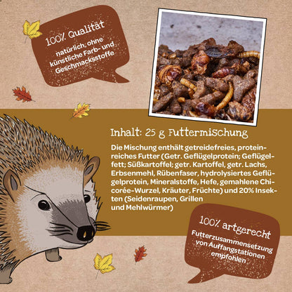 Kleine Mahlzeit Igel
