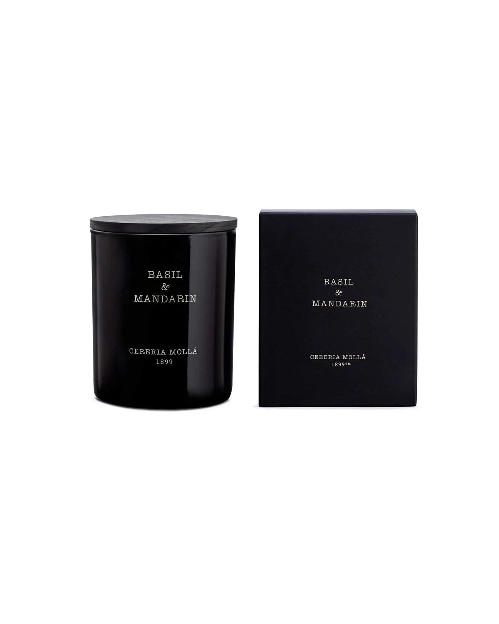Duftkerze Basil & Mandarin – Zitrone, Limette & Mandarine