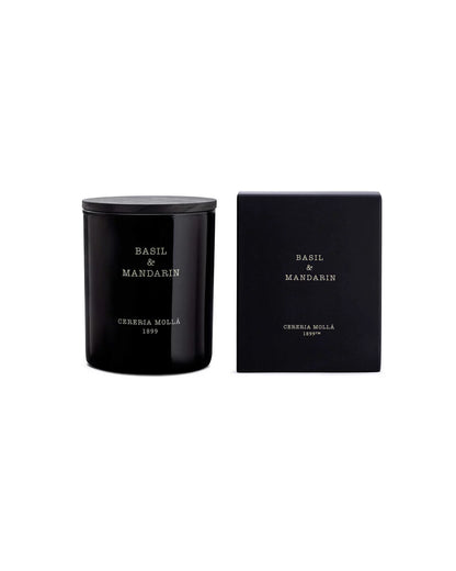 Duftkerze Basil & Mandarin – Zitrone, Limette & Mandarine