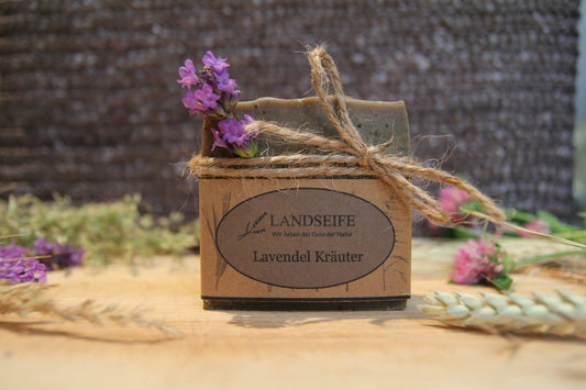 Bio Naturseife - Lavendel Kräuter