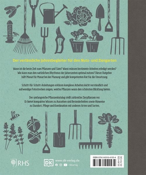 Buch Das Gartenjahr - Die richtige Planung Monat für Monat