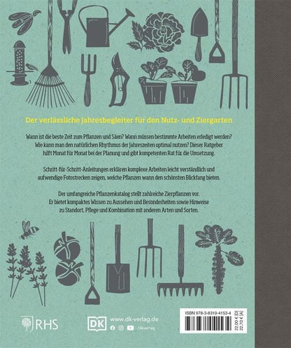 Buch Das Gartenjahr - Die richtige Planung Monat für Monat