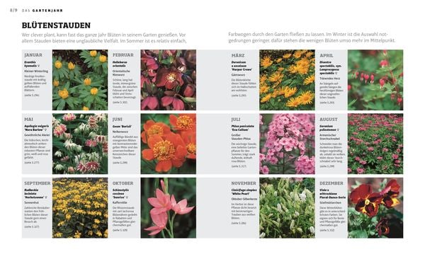 Buch Das Gartenjahr - Die richtige Planung Monat für Monat