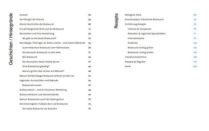 Buch Die Bratwurst - Geschichten, Hintergründe und Rezepte