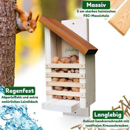 ERDENFREUND® Eichhörnchen Futterhaus