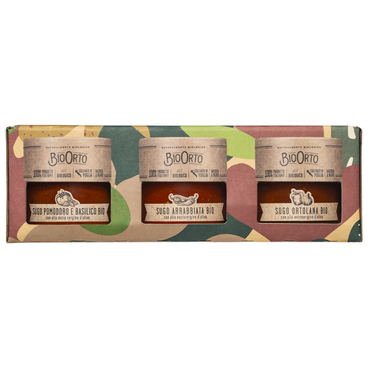 Sugo 3er Set Tris Bio-Saucen