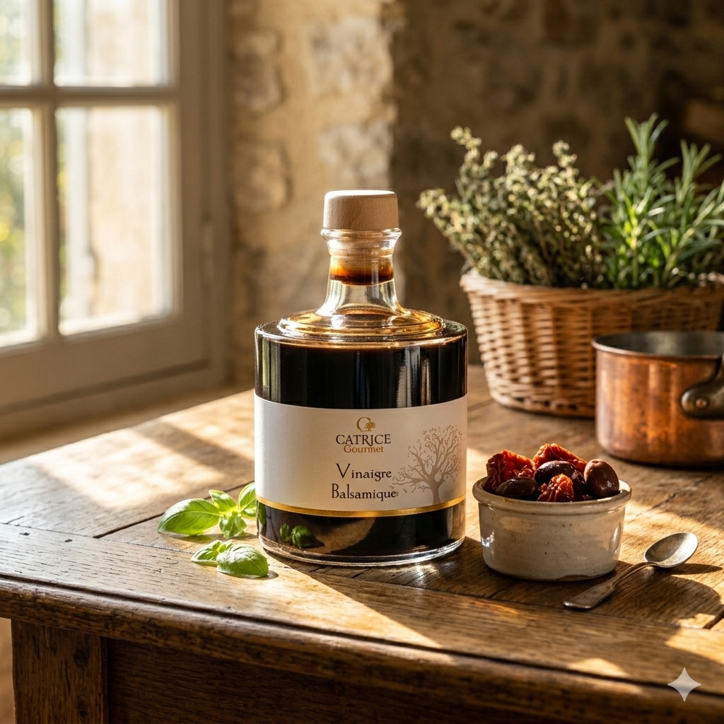 CATRICE GOURMET - Balsamico-Essig aus Modena IGP, stapelbare Flasche, 250 ml