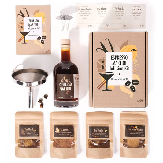 Espresso-Martini-Infusionskit | Hausgemachtes Cocktail-Set | DIY