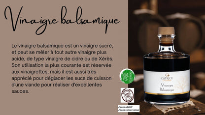 CATRICE GOURMET - Balsamico-Essig aus Modena IGP, stapelbare Flasche, 250 ml