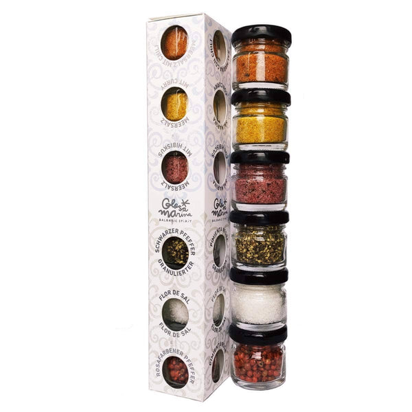 Glosa Marina 6 Gourmet Sea Salt and Pepper from Mallorca