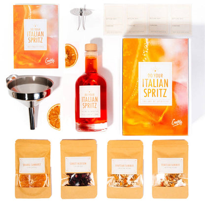 Italienisches Spritz-Infusionsset – Einzigartiges Aperitivo-Erlebnis zum Selbermachen