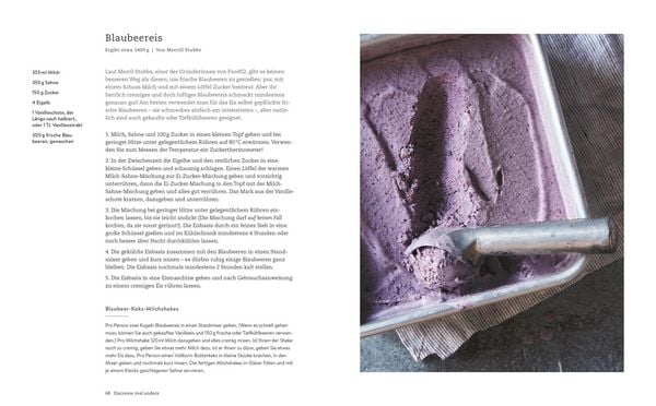 Buch Eiscreme mal anders - 60 tolle Rezepte mit und ohne Eismaschine