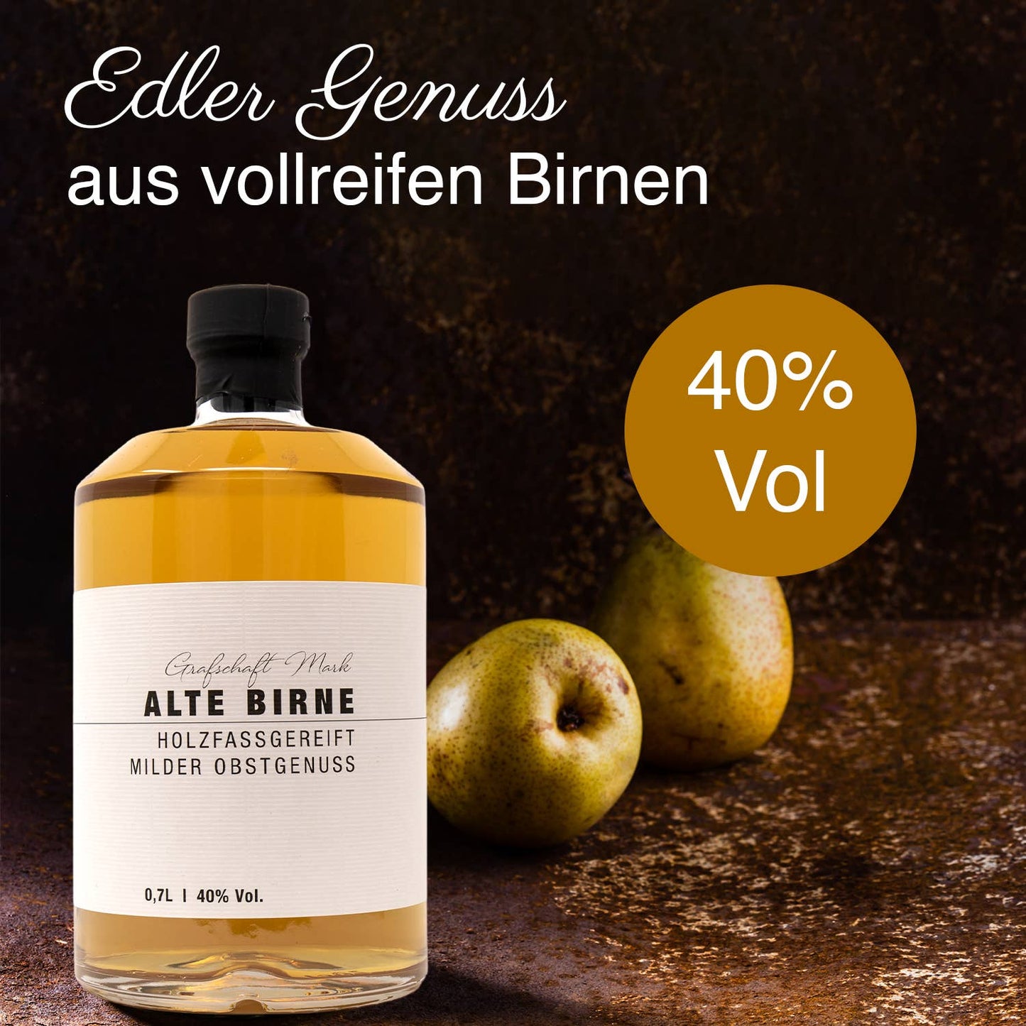 Alte Birne 700 ML 40%-Vol. Spirituose