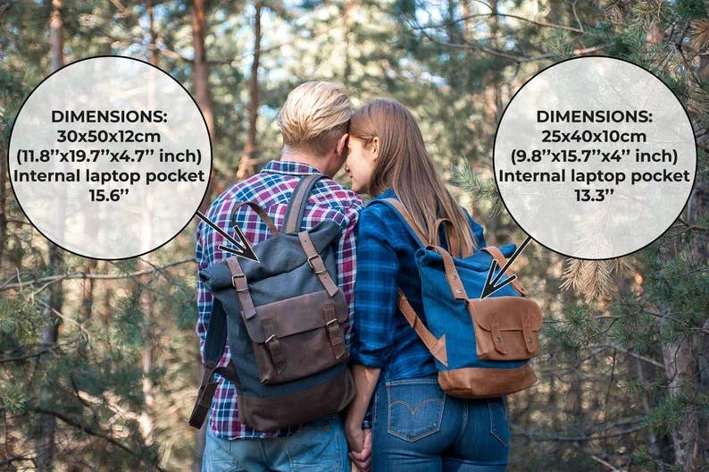 Rucksack für Outdoor Spaß Canvas