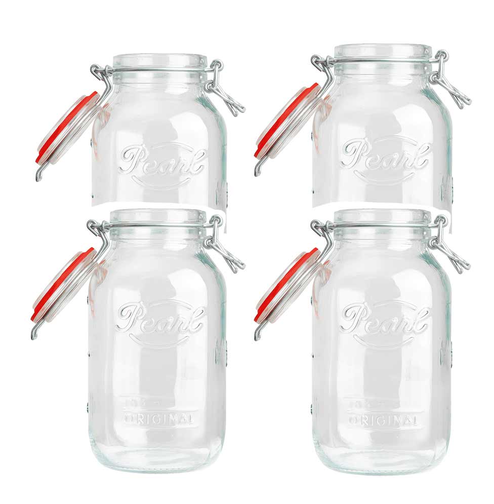 Bügelverschluss-Gläser von Pearl Jars