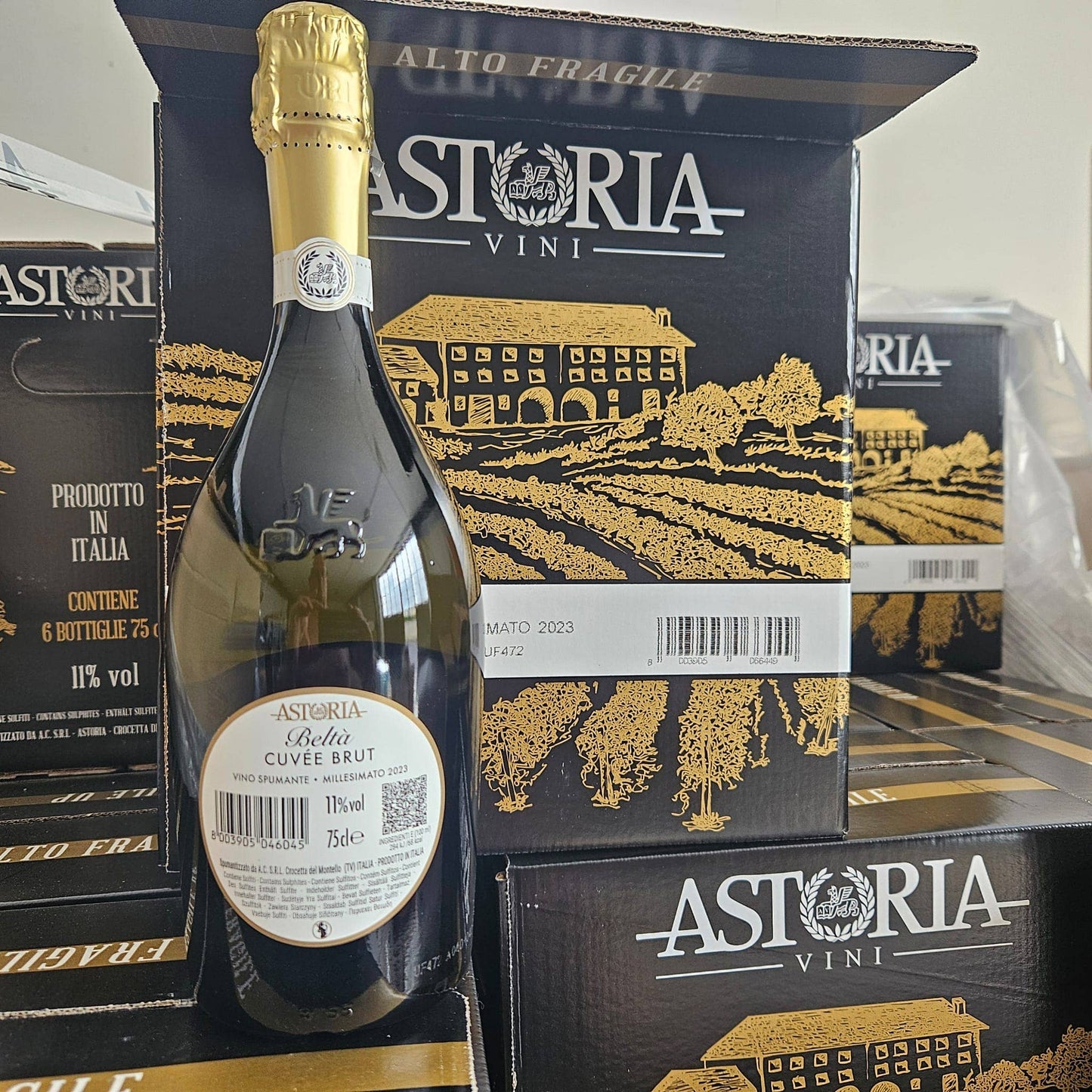 Sparkling wine Brut Millesimato “Beltà” Astoria 0.75 liters