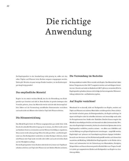 Kochen in Kupfer - Kochen wie die Profis: 50 Rezepte & das Know-How zum edlen Werkstoff Kupfer