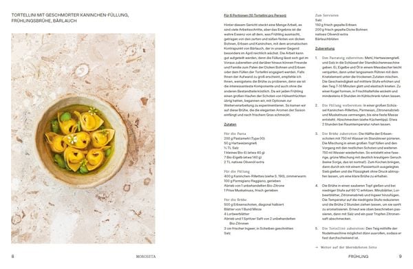 Moroseta - Moderne, italienische und saisonale Küche - Rezepte & Geschichten