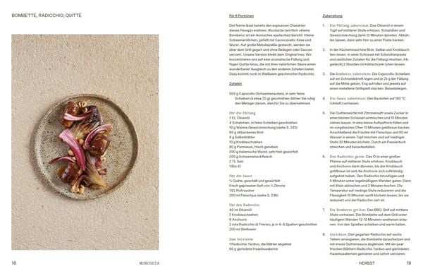 Moroseta - Moderne, italienische und saisonale Küche - Rezepte & Geschichten