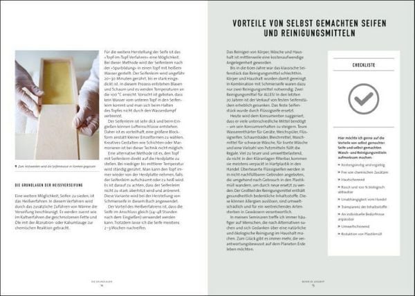 Buch Naturseifen für den Haushalt - Gallseife, Schmierseife & Co. selbst sieden