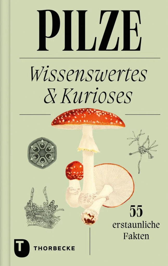 Gift set mushroom book &amp; mushroom knife
