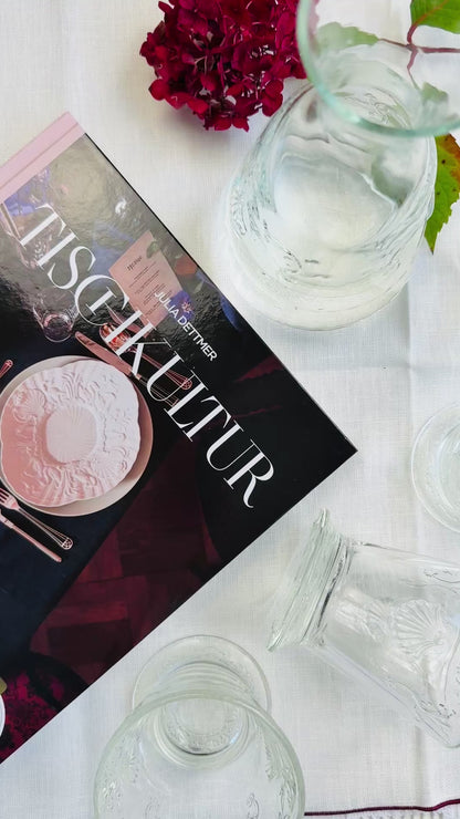 Geschenkset 6 Wassergläser mit Krug Versailles & Buch Tischkultur