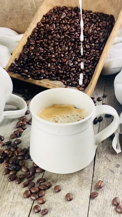 Tasse 2er Set handgetöpfert mit Henkel - Atelier Andrea