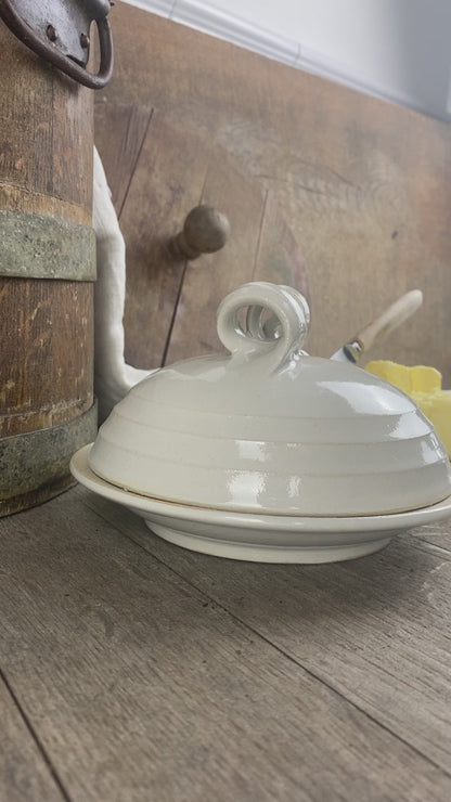Butterglocke handgetöpfert aus Keramik
