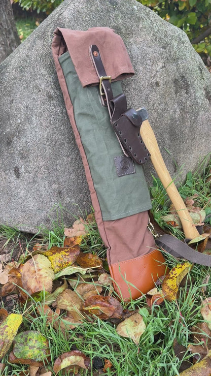 Geschenkset Krumpholz Jägerbeil & Journeyman Klapp-Säge und Tasche