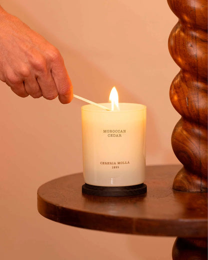 Duftkerze Moroccan Cedar – Zedernholz, Gewürze & orientalische Süße