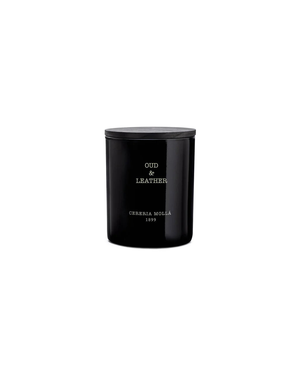 Duftkerze Oud & Leather – Oud, Leder & Weihrauch