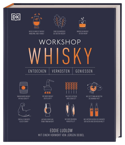 Buch Workshop Whisky - Whisky-Tasting mit Verkostungsvorschlägen und umfangreichem Whisky-Wissen