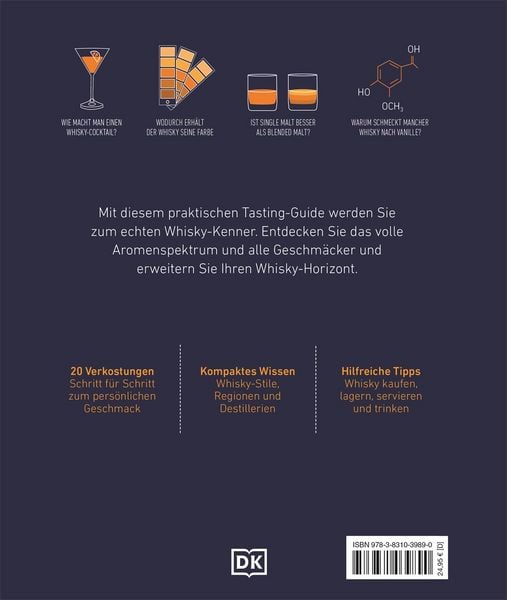 Buch Workshop Whisky - Whisky-Tasting mit Verkostungsvorschlägen und umfangreichem Whisky-Wissen